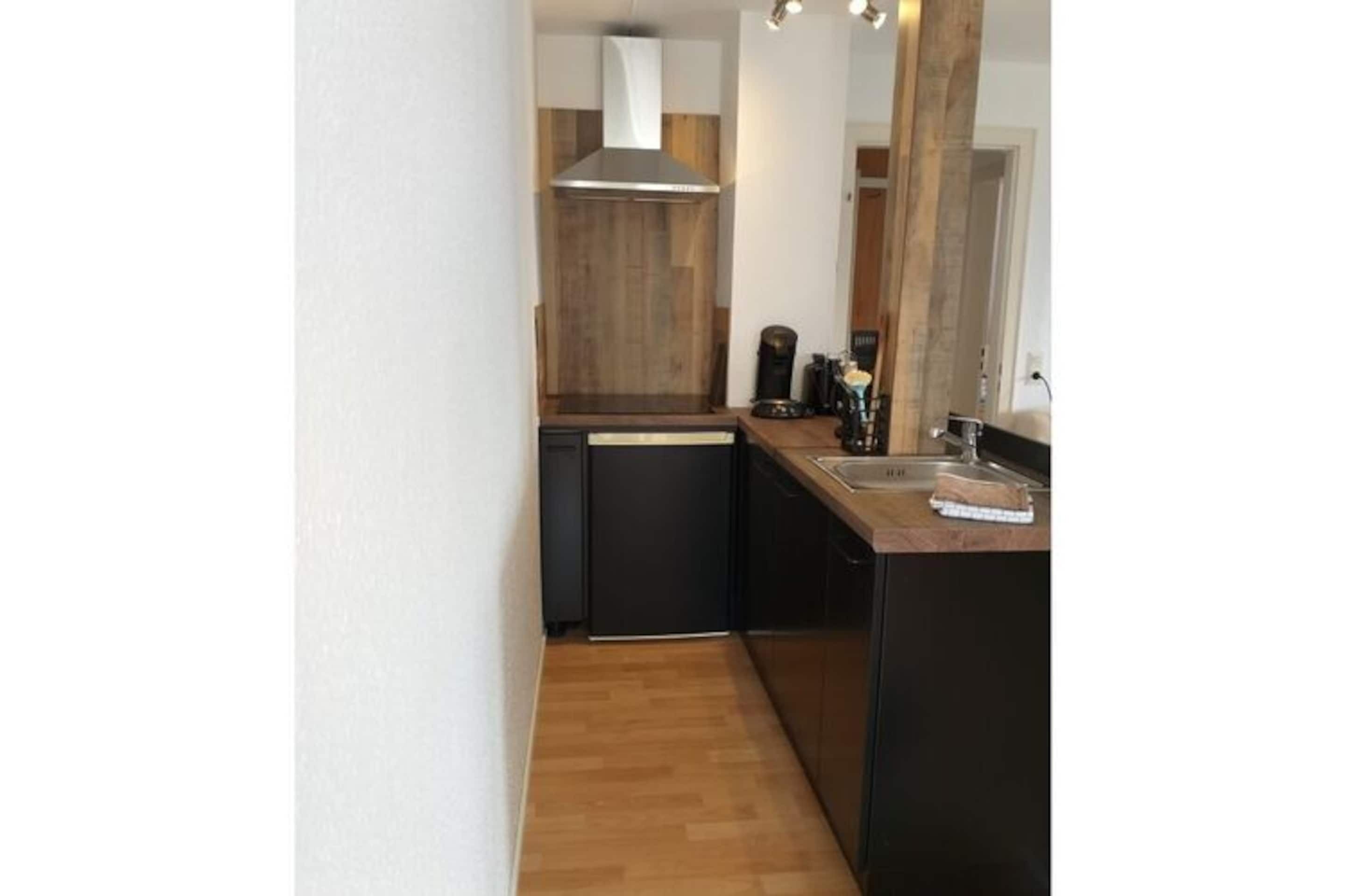 Apartment | Private kitchen | Electric kettle, toaster