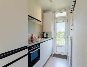 Apartment | Private kitchen | Toaster - Coastal Escape w/ Sauna (Zoutelande)