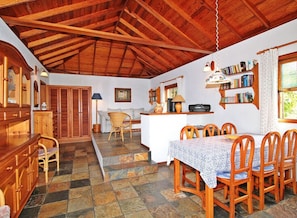 Dining - Casa Azul bij Los Llanos (El Paso)
