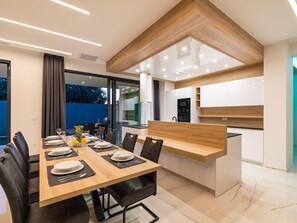 Dining - Luxury Villa With Private Indoor and Outdoor Pool (Sveti Filip i Jakov)