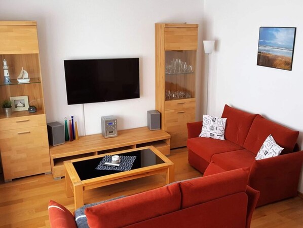 Living area - Holiday Apartment Wind Force 8 (Langeoog)