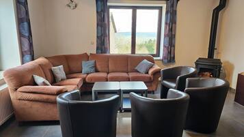 Huis | Woonkamer | Een open haard