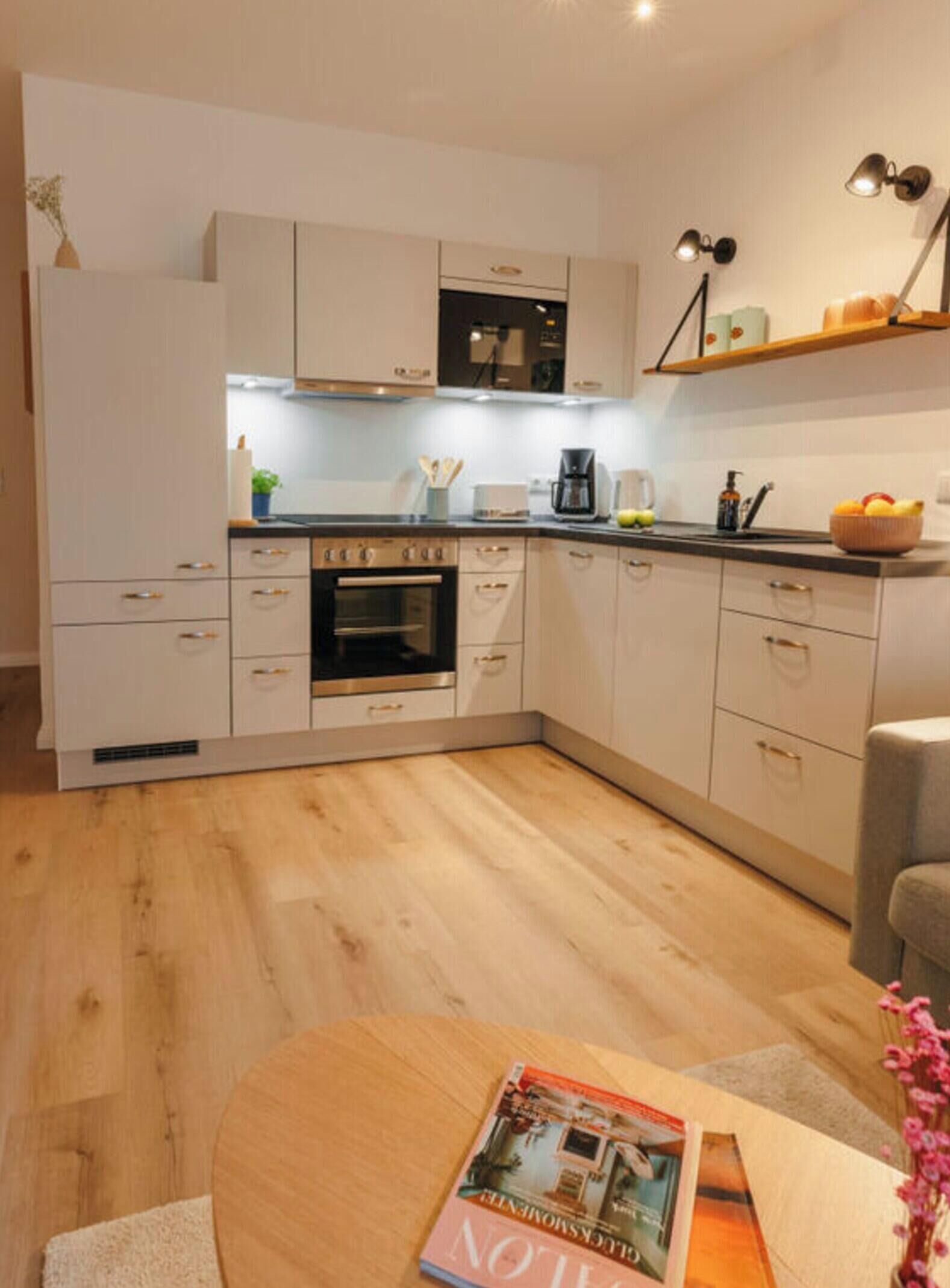 Ferienhaus | Eigene Küche | Kühlschrank, Ofen, Herdplatte, Geschirrspüler