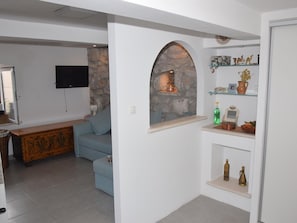 House | Living room - Adorable Home With Private Terrace (Sibenik)