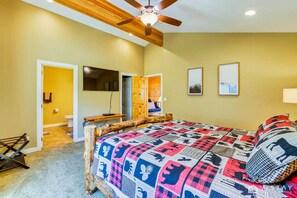 4 habitaciones, escritorio, tabla de planchar con plancha y wifi 