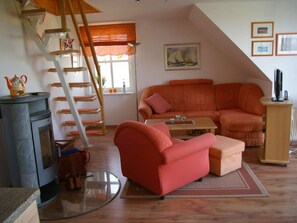 Living area - Cosy Apartment in Garz (Garz/Rügen)