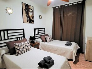 Appartement | 3 chambres, ameublement personnalisé, draps fournis