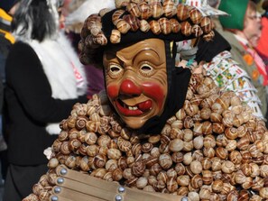A person wearing a costume covered in snails. - Pleasant Apartment in Zell am Harmersbach (Zell am Harmersbach)