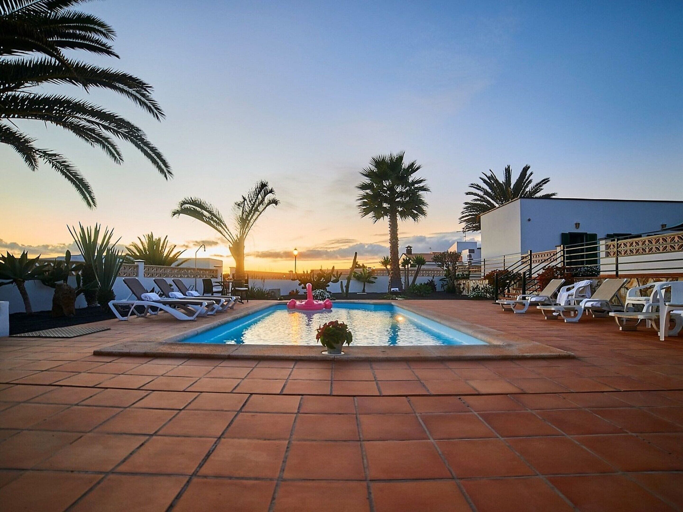 Ferienhaus | Pool | Innenpool, Außenpool