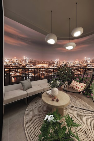 Terraza o patio. Happy Home