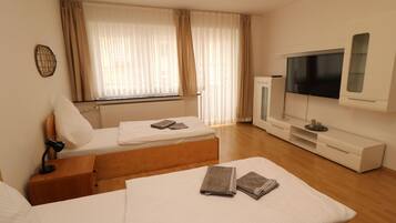 Apartment | 2 Schlafzimmer, individuell eingerichtet, Bettwäsche