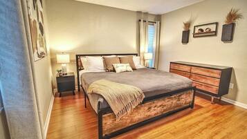 3 bedrooms, iron/ironing board