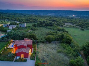 Aerial view - Villa Delle Rondini (Marcana)