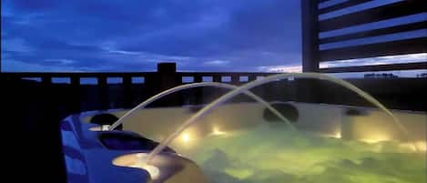 Bubbelpool utomhus