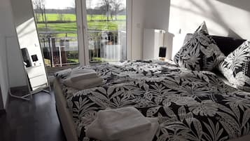 Apartamento | 2 quartos, individualmente mobiliados