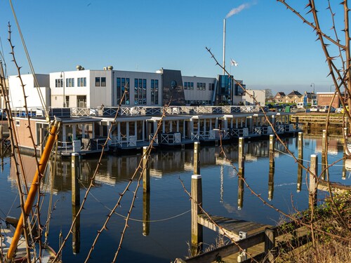 Lush Houseboat With Roof Terrace in Lemmer