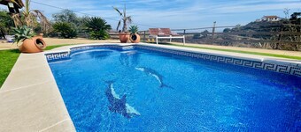 Villa in Malaga, Private Pool and sea View