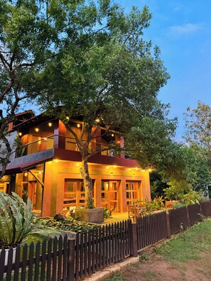 Façade de l’hébergement