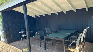 House | Outdoor dining - 4 Star Holiday Home in Jerup (Jerup)
