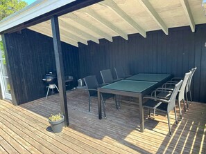 House | Outdoor dining - 4 Star Holiday Home in Jerup (Jerup)