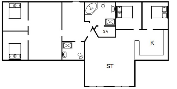 บ้านพัก | ผังชั้นอาคาร