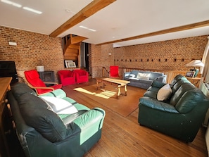 House | Living room - Holiday Home in Wallonie With Terrace (Pepinster)