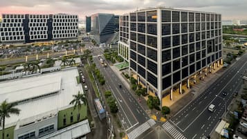 Condominio senior, 1 habitación, balcón, vista a la ciudad | Vista desde la habitación