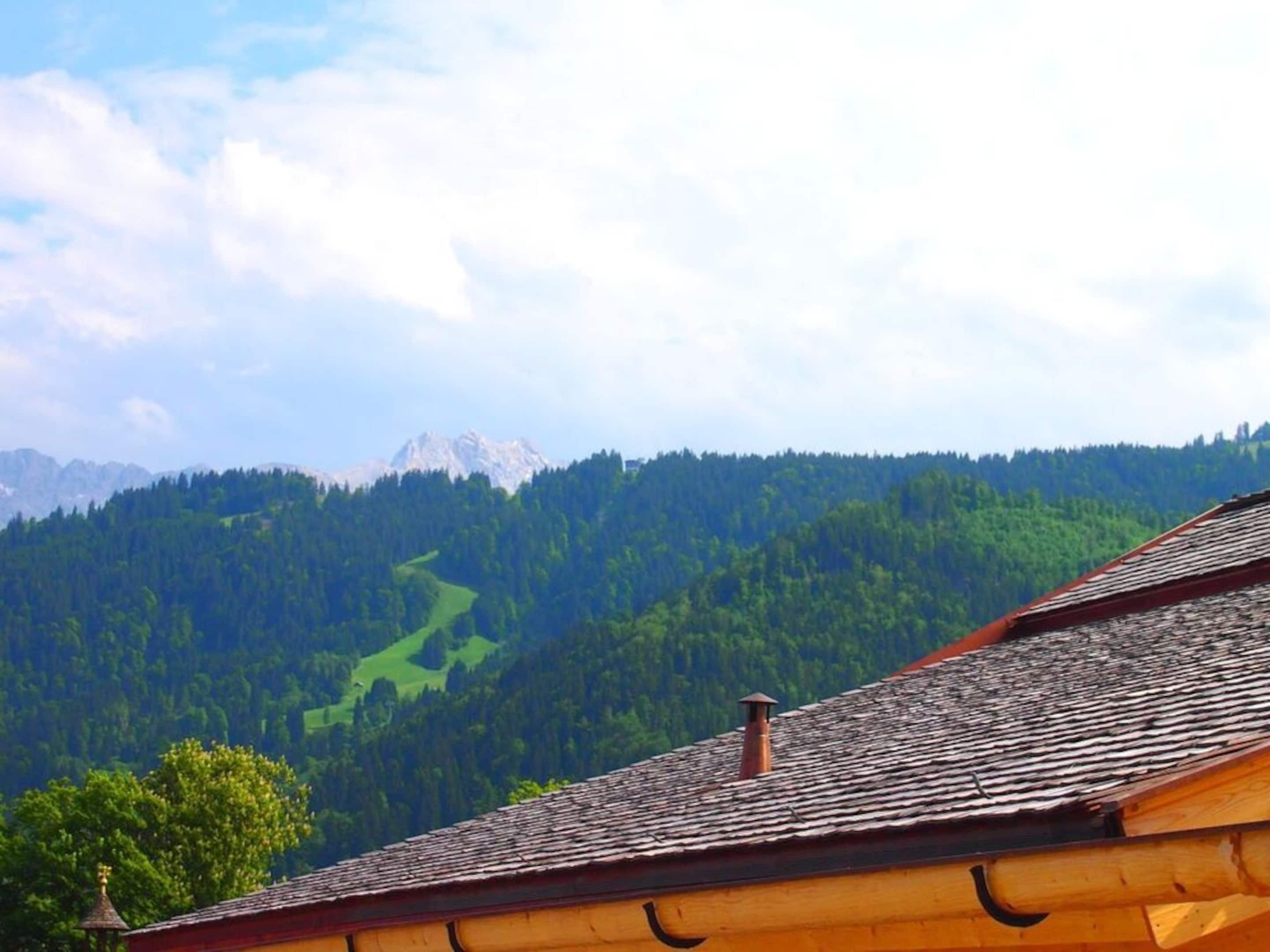 Blick von der Unterkunft