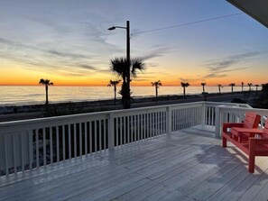 Terrace/patio - Unimaginable views from Sunset House Whole! (Mexico Beach)