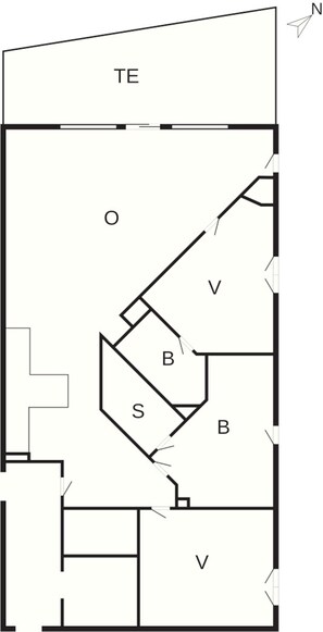 Apartamento | Planta do andar