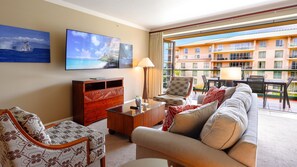 Smart TV - Konea 505: 2 Bed/2 Bath W/ Stunning Ocean & Sunset Views at Honua Kai (Kaanapali)
