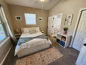 4 bedrooms, desk, iron/ironing board, free WiFi - Bright Family Beach Home | Across from Park/Playground | 4BR/2BA (Jacksonville Beach)