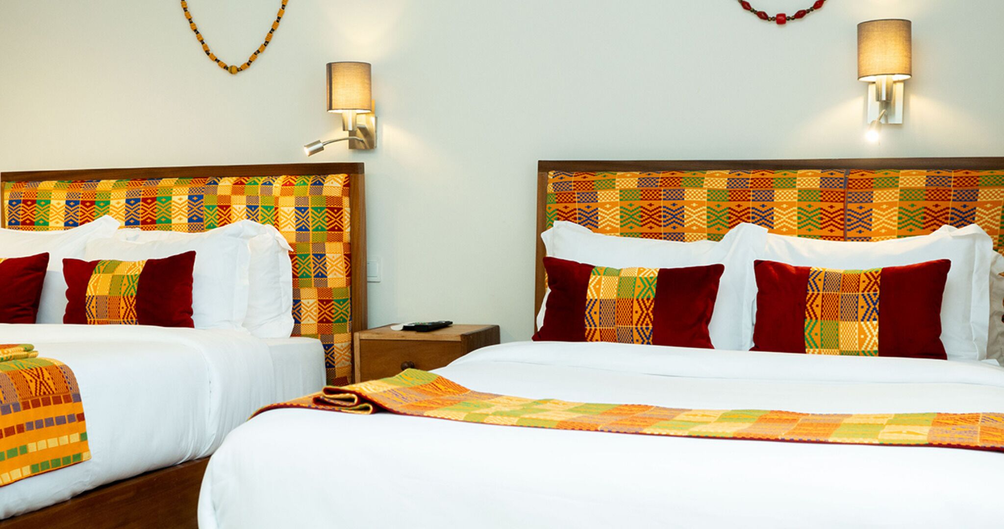 Familien-Zweibettzimmer | Bettwäsche aus ägyptischer Baumwolle, hochwertige Bettwaren