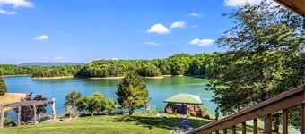 Lakefront Mtn Retreat w Private Boat Dock & Launch