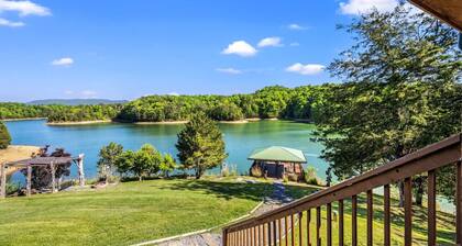 Lakefront Mtn Retreat w Private Boat Dock & Launch