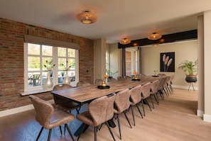 House | Dining - Group House in Twente With Hot Tub (Losser)