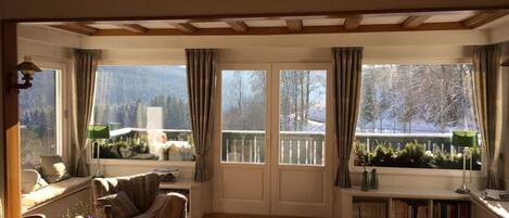 Vue depuis l’hébergement