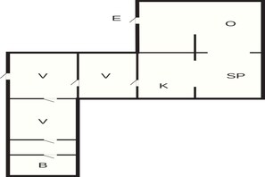 Floor plan - 9 Person Holiday Home in Morlunda (Mörlunda)