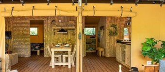 Beautiful Glamping Tent With Pellet Stove