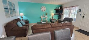 Condo, 2 Bedrooms | Living area - Fiesta Sol #110 2 Bedroom Home by RedAwning (South Padre Island)