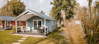 Chalet With Covered Terrace in the Leukermeer