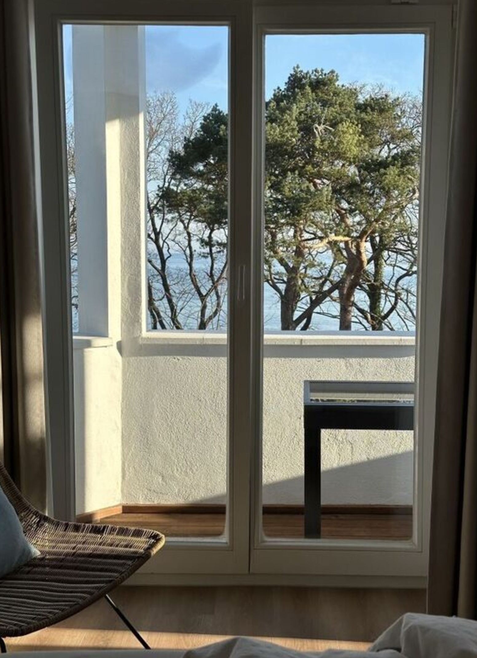 Vista desde la propiedad