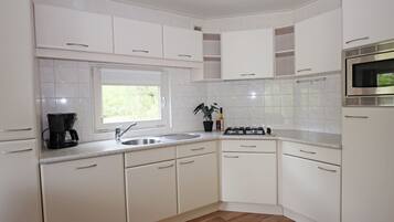 Chalet | Dapur pribadi | Kursi makan untuk bayi