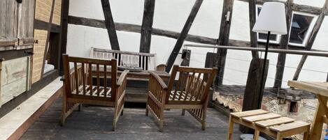 Apartment | Private kitchen | Oven, electric kettle, toaster