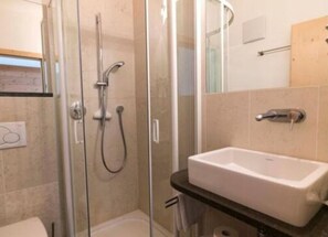 Bathroom - Holiday Apartment Krosshof (Nalles)
