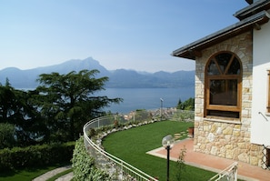 Villa | Exterior - Charming Villa in Torri del Benaco With Fenced Pool (Torri del Benaco)