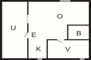House | Floor plan - 4 Person Holiday Home in Ucklum (Ucklum)