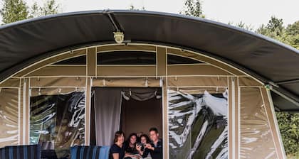 Nice Tent Lodge on a Campsite