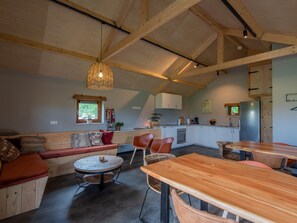 House | Private kitchen - Lodge in Drenthe With Scenic Veranda (Ruinerwold)