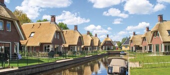 Villa in Friesland With Sauna by Water